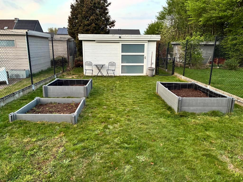 Bac à jardinière/potager, Jardin & Terrasse, Bacs à fleurs & Jardinières, Utilisé, Synthétique, Jardin, 30 à 60 cm, 100 cm ou plus