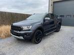 Ford Ranger Wildtrack 2.0BiTurbo / trekhaak 3500kg, Autos, Ford, Cuir, Argent ou Gris, Euro 6, Noir