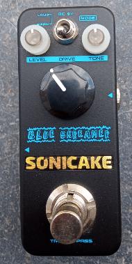 Sonicake Blue Skreamer overdrive (Tubescreamer + Dumble), Ophalen of Verzenden, Zo goed als nieuw