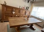Complete massief houten eettafel set, Huis en Inrichting, Ophalen