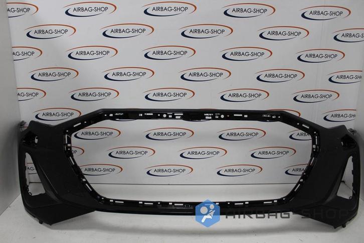 Audi e-Tron S-line Voorbumper origineel 4KE807437C, Auto-onderdelen, Carrosserie, Bumper, Audi, Voor, Gebruikt, Ophalen of Verzenden