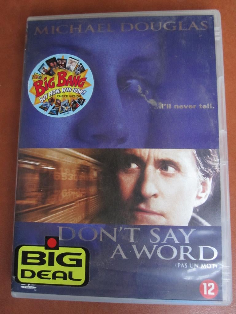 Ne dis pas un mot (2001), CD & DVD, DVD | Action, À partir de 12 ans, Enlèvement ou Envoi, Comme neuf, Thriller d'action