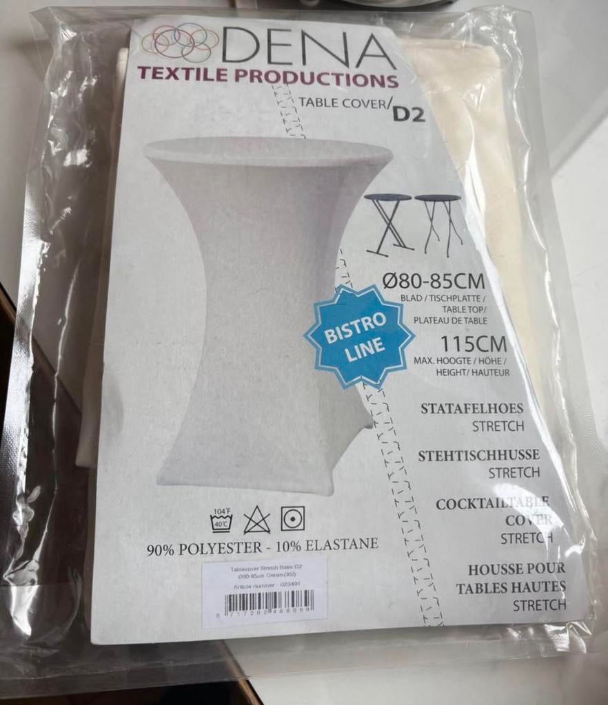 Hoezen statafel te koop, Ophalen, Zo goed als nieuw