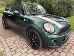 MINI CABRIO 1.6 COOPER ONE bj. 2011 BRITISH RACING GREEN, Auto's, Voorwielaandrijving, Stof, Zwart, 4 cilinders