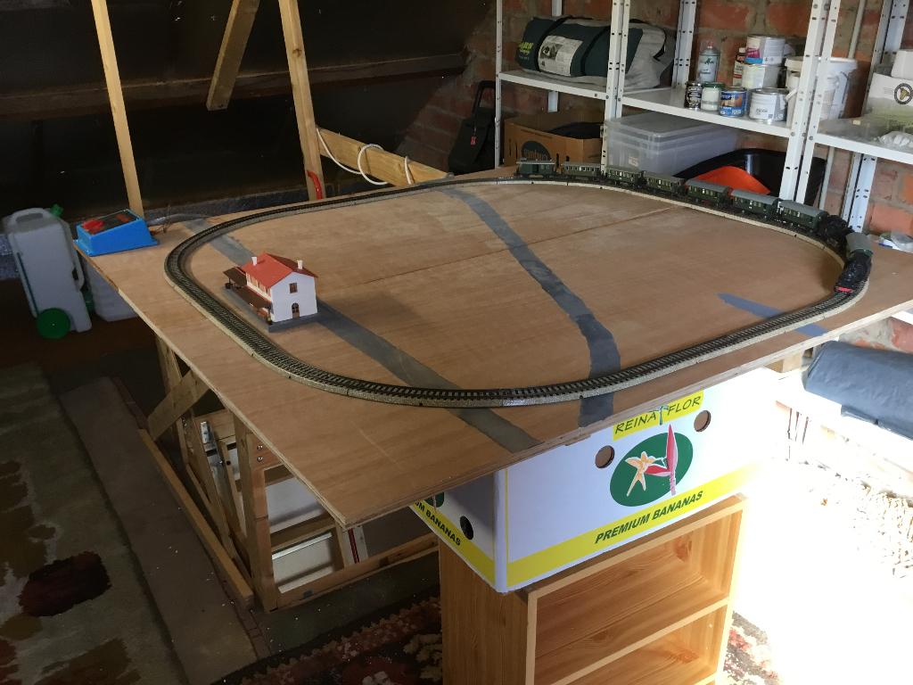 Marklin treincircuit, Wisselstroom, Gebruikt, Rails, Ophalen of Verzenden