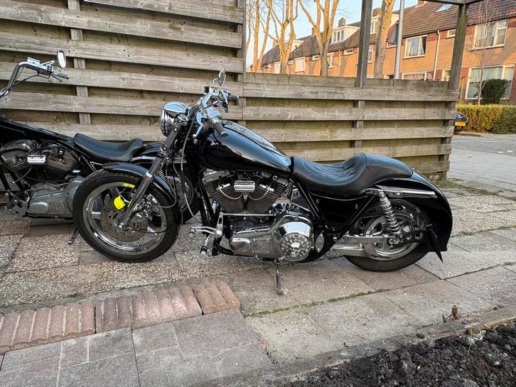 1993 FXRP frame met blok, cv carb enz. Compleet kan ook, Motos, Pièces | Harley-Davidson, Enlèvement