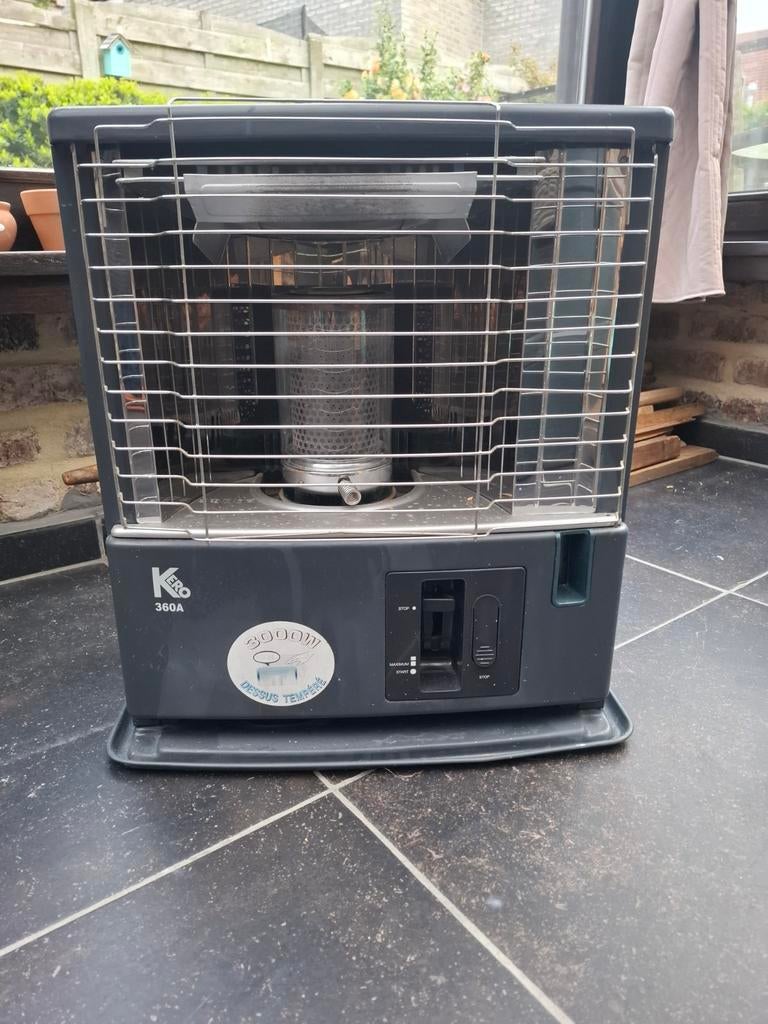 Petroleum kachel 3000w, Ophalen