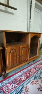 TV-meubel, Ophalen, Eikenhout, Zo goed als nieuw, Minder dan 100 cm