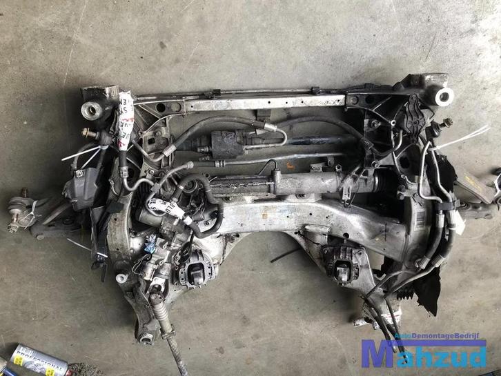 BMW 7 serie F01 compleet vooras subframe onderstel, Auto-onderdelen, Remmen en Aandrijving, BMW, Gebruikt