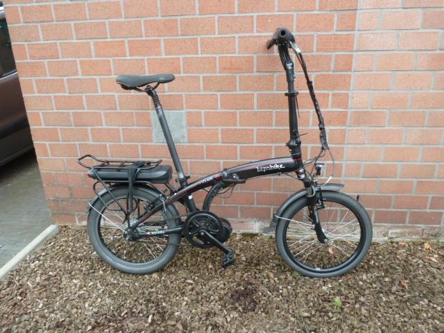electrische plooifiets BIZOBIKE vouwfiets BAFANG motor, Fietsen en Brommers, Fietsen | Vouwfietsen, Ophalen