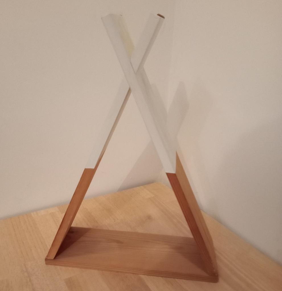 Étagère murale style tipi, Huis en Inrichting, Woonaccessoires | Etagères, Ophalen