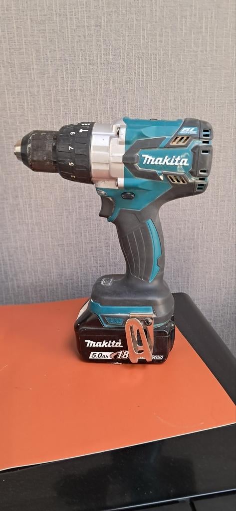 Perceuse-visseuse à percussion sans fil Makita DHP489RTJ LXT, Bricolage & Construction, Enlèvement