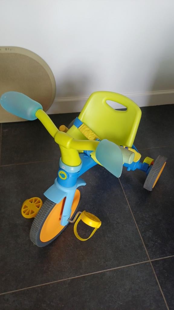 Peuterfiets, Ophalen