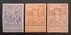 Belgique : COB 71/73 * Exposition universelle de 1896., Timbres & Monnaies, Sans timbre, Trace d'autocollant, Enlèvement ou Envoi