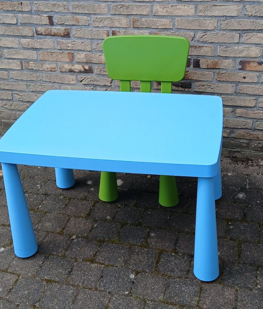 Ikea kinder tafel en stoel, Ophalen