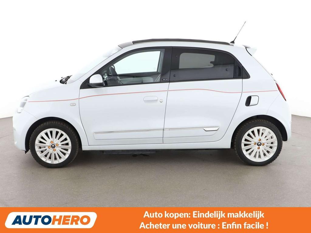 Renault Twingo electric drive 60 kW Vibes Electric, Auto's, Renault, Automaat, 4 zetels, Gebruikt, Zwart
