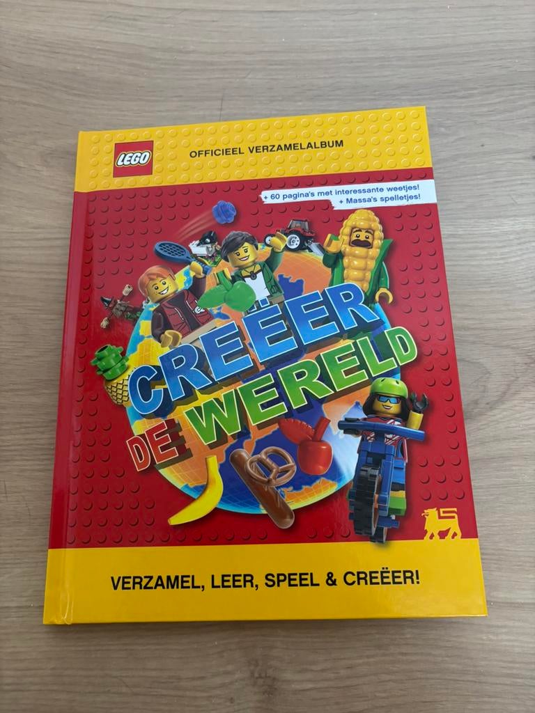 Lego boek met 140 kaarten compleet, Ophalen, Lego, Overige typen, Zo goed als nieuw