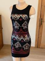 Cocktailjurkje met kleurrijke pailletten (S), Kleding | Dames, Cassis Collection, Zwart, Cocktailjurk, Ophalen of Verzenden