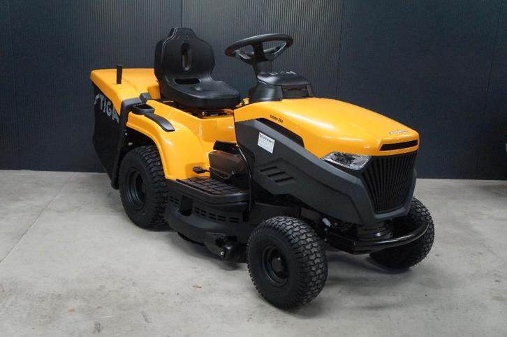 VOORJAARS AKTIE! STIGA ESTATE 384 , opvang en mulchen, Tuin en Terras, Zitmaaiers, Zo goed als nieuw, Minder dan 90 cm, Elektrische starter