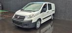 Fiat Scudo *5Zit* DUBBEL CABINE + SCHEUFDEUR, Auto's, Bestelwagens en Lichte vracht, Bedrijf, 5 deurs, Onderhoudsboekje, Parkeersensor