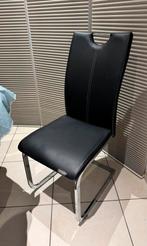 Gratis 4 eetkamerstoelen, Ophalen, Gebruikt, Zwart, Vier