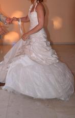 robe de mariée + parapluie blanc, Enlèvement, Porté, Blanc, Robe de mariée