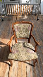 Gestoffeerde stoel stijl Louis XV, Ophalen