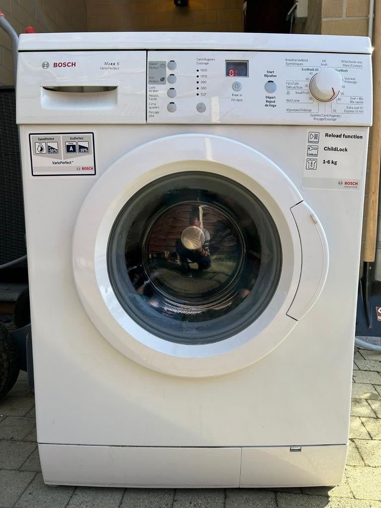 Wasmachine, Ophalen