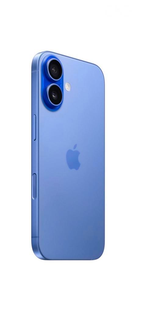 iPhone 16, Telecommunicatie, Mobiele telefoons | Apple iPhone, Zo goed als nieuw, 128 GB, Zonder abonnement, iPhone 16, Blauw