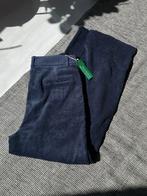 Corduroy broek, United Colors of Benetton., Kleding | Dames, Broeken en Pantalons, Blauw, Maat 42/44 (L), Nieuw, Ophalen of Verzenden