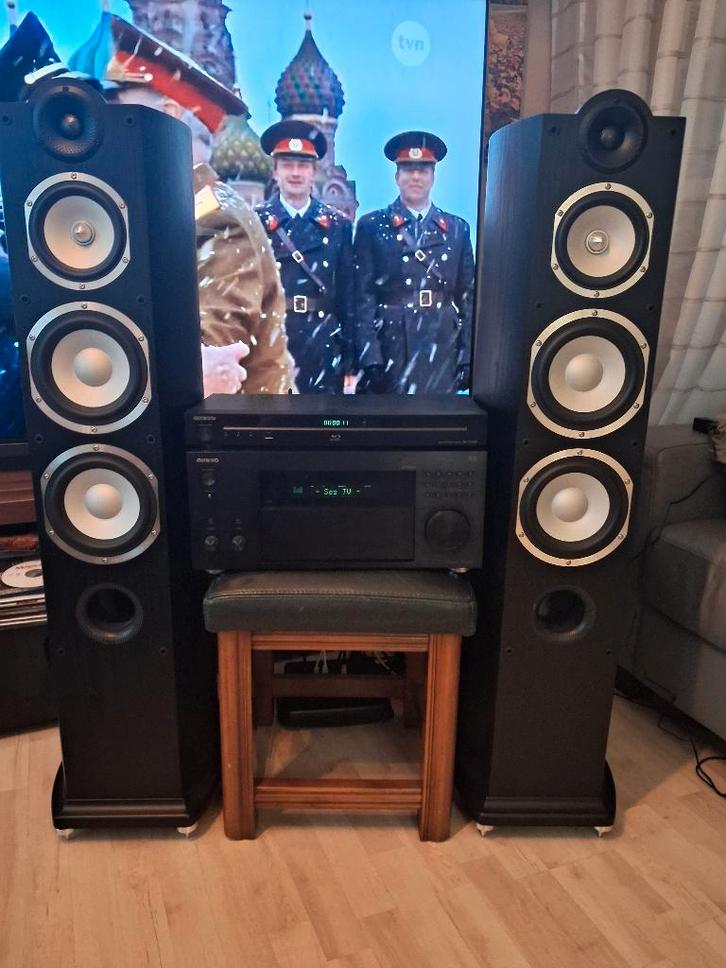 AV RECEIVER  ONKYO TX RZ830 + BD-SP309 + TAGA HARMONY, Audio, Tv en Foto, Home Cinema-sets, Zo goed als nieuw, Blu-ray-speler