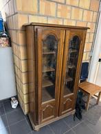 Antieke vitrinekast, Huis en Inrichting, Kasten | Vitrinekasten, Ophalen, Gebruikt