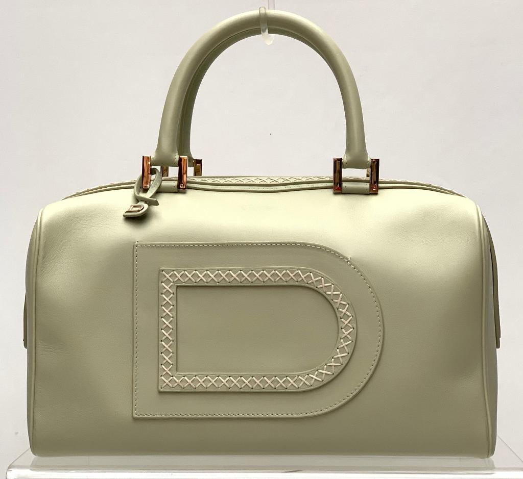 Handtas Delvaux. Nog meer Delvaux en Louis Vuitton te koop., Ophalen of Verzenden, Groen, Handtas