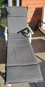 Ligstoel met kussen, Ophalen, Zo goed als nieuw, Aluminium