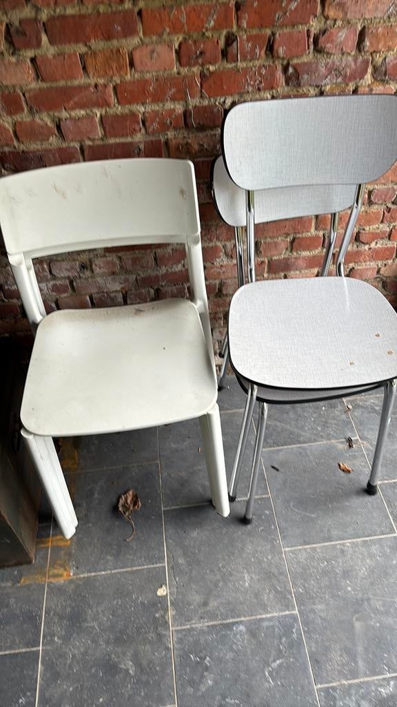 4 stoelen, Huis en Inrichting, Stoelen, Ophalen, Zo goed als nieuw