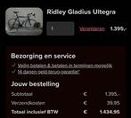 Vélo de course Ridley - Parfait état - Comprend 2 jantes sup, Enlèvement ou Envoi