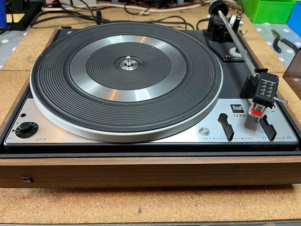 Tourne-disque Dual 1225, TV, Hi-fi & Vidéo, Tourne-disques, Utilisé, Tourne-disque, Dual, Enlèvement