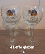 4 Leffe glazen, Collections, Marques de bière, Enlèvement, Leffe