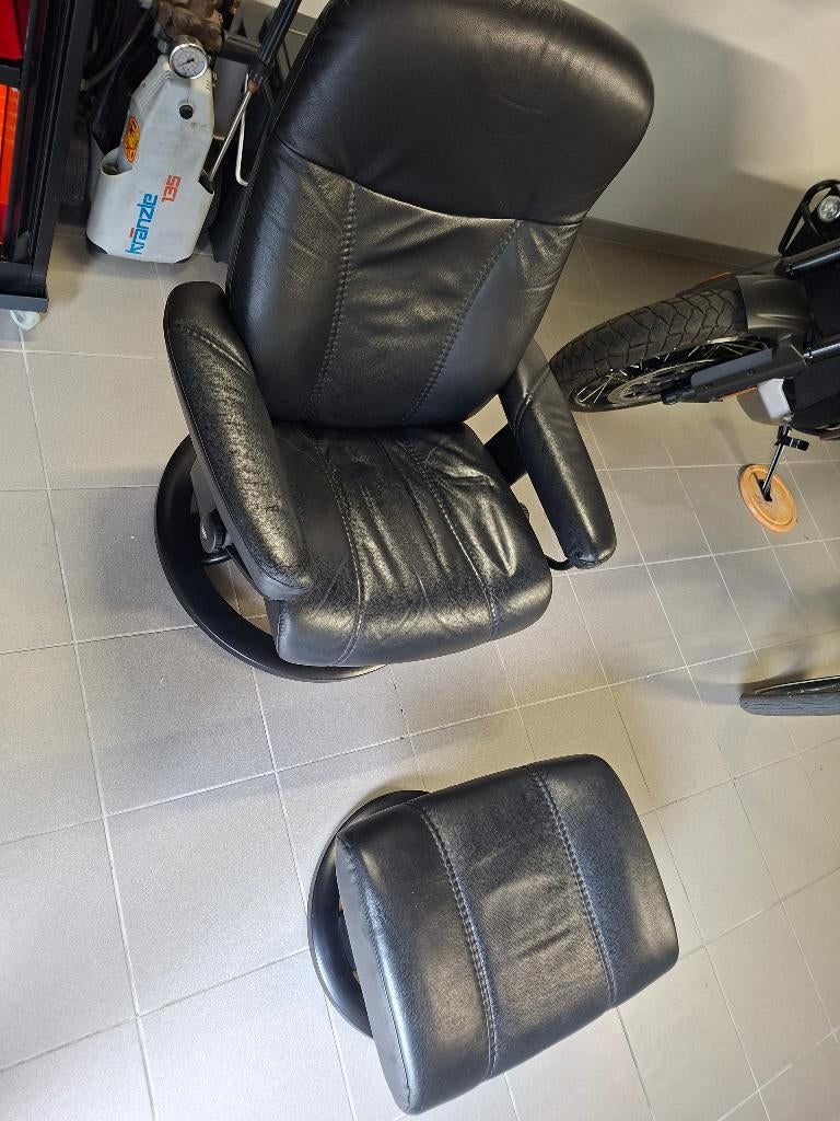 Relax stressless, Enlèvement, Comme neuf, Bois, 100 à 125 cm