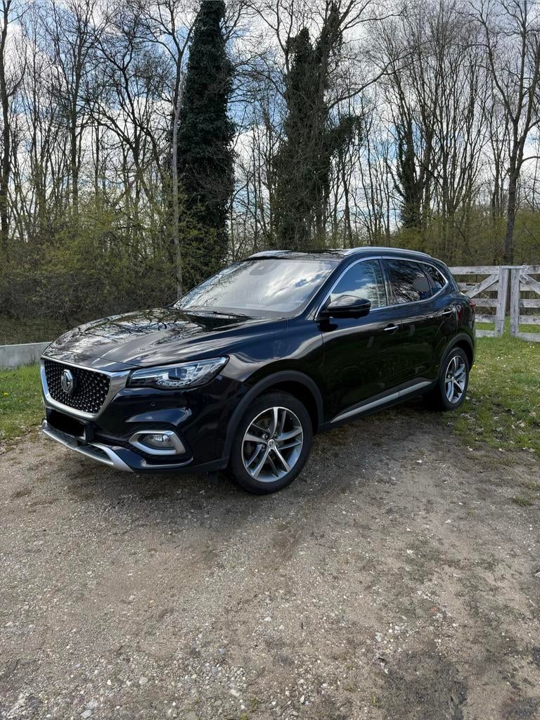 MG EHS luxury, Zwart, Leder, 5 deurs, Dealer onderhouden
