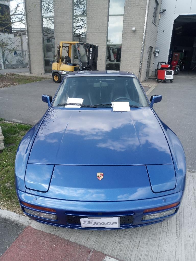 porsche 944 s2   3 liter, Auto's, Euro 6, 4 cilinders, Blauw, Bedrijf