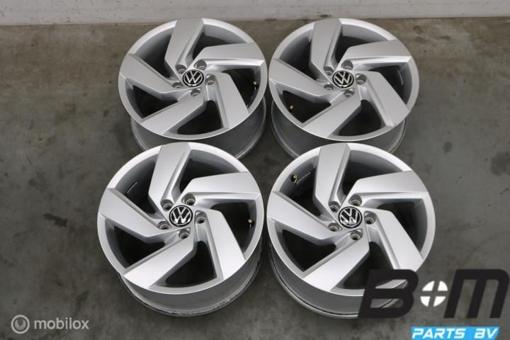 ORIGINEEL 17 inch Richmond velgen VW Golf / Caddy 5H0601025E, Autos : Pièces & Accessoires, Pneus & Jantes, Utilisé, Jante(s)