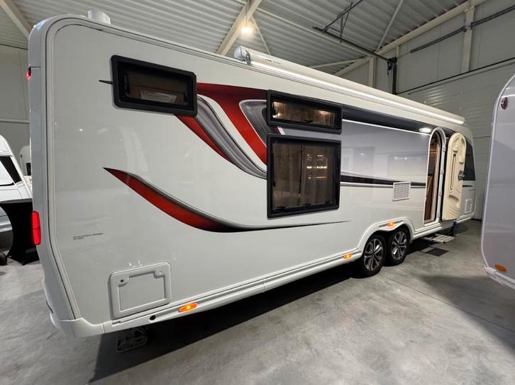 Kabe Imperial 780 TDL full option, Caravans en Kamperen, Caravans, Bedrijf, tot en met 4, 1500 - 2000 kg, Rondzit, Kabe, Omvormbare zithoek