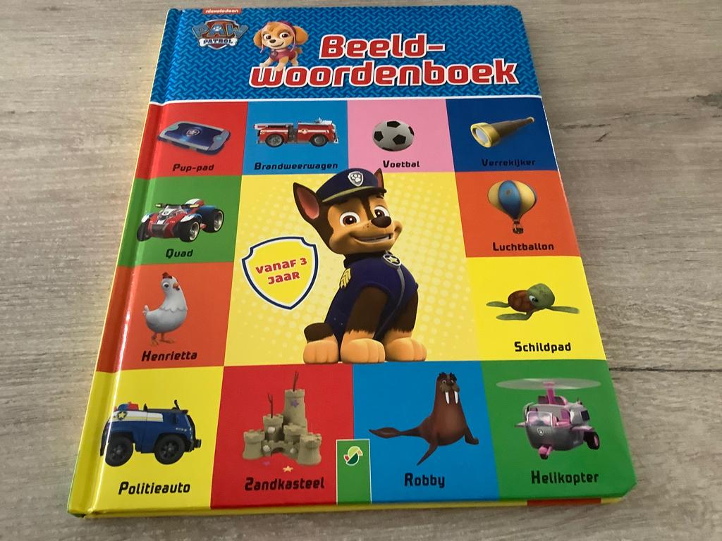 Paw Patrol beeld woordenboek (2019), Boeken, Kinderboeken | Kleuters, Zo goed als nieuw, Non-fictie, 4 jaar, Jongen of Meisje