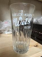 Gueuze-Kriek WETS Rode, Verzamelen, Ophalen of Verzenden, Gebruikt, Glas of Glazen, Overige merken