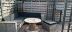Lounge in hout in goede staat, Tuin en Terras, Tuinsets en Loungesets, Ophalen, Steigerhout