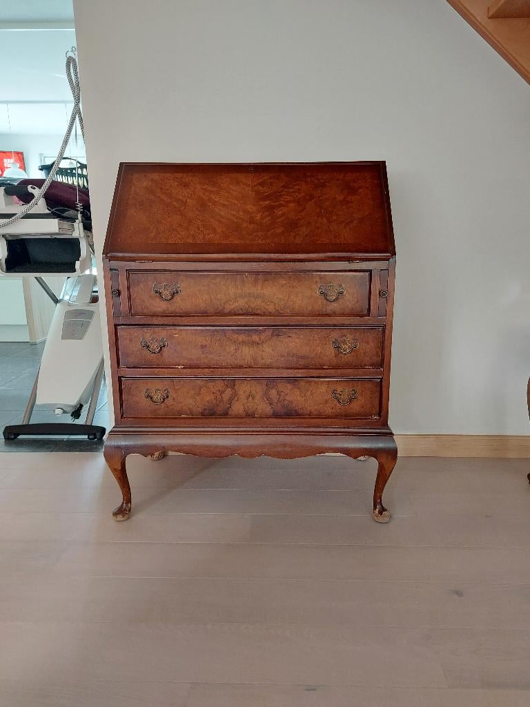 Secretaire Queen Anne-stijl van Cameo Furniture, Huis en Inrichting, Kasten | Secretaires, Gebruikt, Ophalen