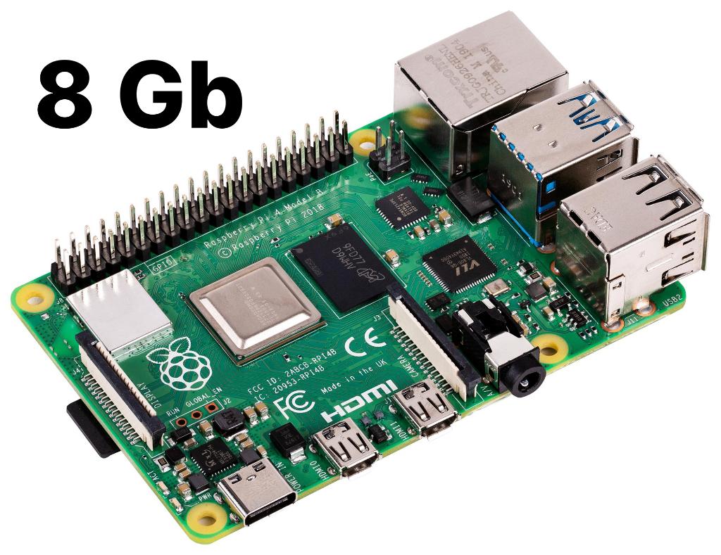 Raspberry Pi 4 Model B – 8 Gb RAM – WiFi – Nieuw, Ophalen of Verzenden, Nieuw
