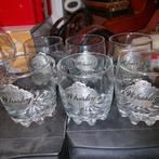 Mooie glazen 6 whisky en 5 cognac, Ophalen