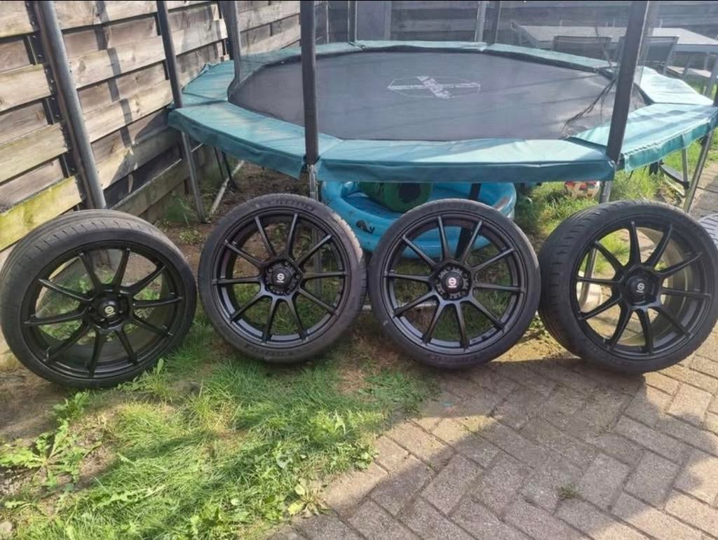 Sparco zwarte velgen, Ophalen